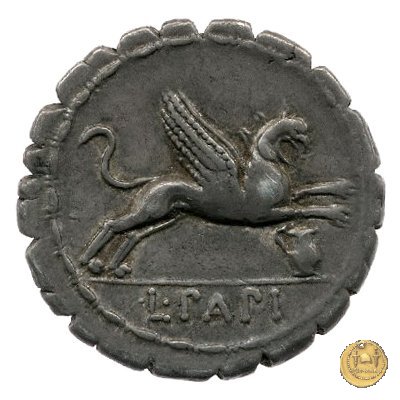 384/1 - denario L. Papius 79 a.C. (Roma)
