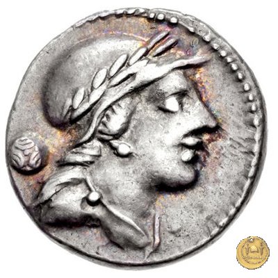 385/4 - denario M. Volteius M.f. 78 a.C. (Roma)