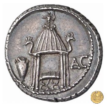 428/2 - denario Q. Cassius Longinus 55 a.C. (Roma)
