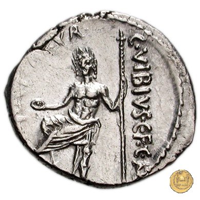 449/1 - denario C. Vibius Pansa Caetronianus 48 a.C. (Roma)