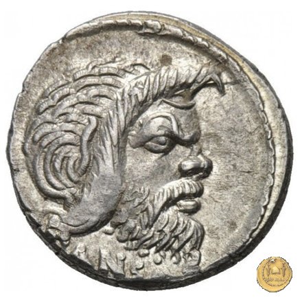 449/1 - denario C. Vibius Pansa Caetronianus 48 a.C. (Roma)