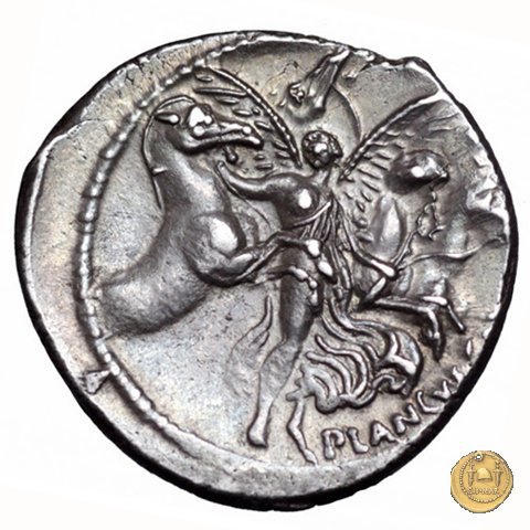 453/1 - denario L. Plautius Plancus 47 a.C. (Roma)