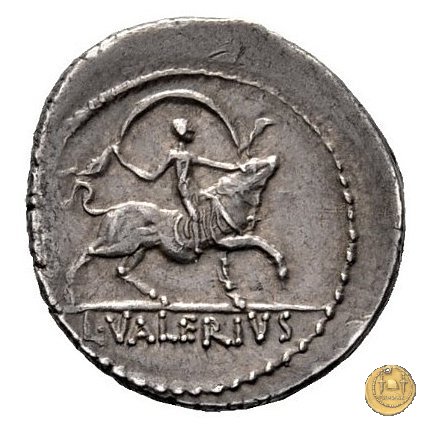 474/1 - denario L. Valerius Acisculus 45 a.C. (Roma)