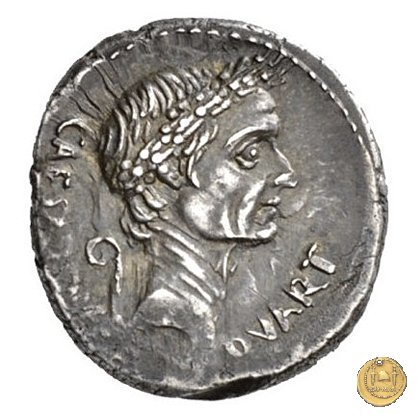 480/2 - denario C. Iulius Caesar / M. Mettius 44 a.C. (Roma)