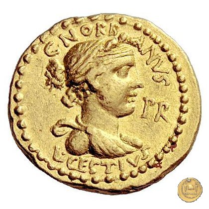 491/2 - aureo L. Cestius / C. Norbanus 43 a.C. (Roma)