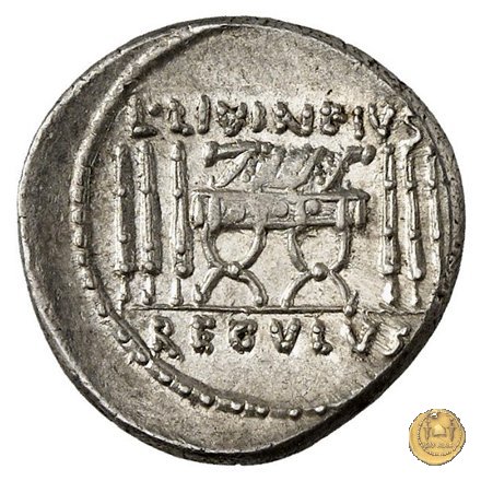 494/27 - denario L. Livineius Regulus 42 a.C. (Roma)