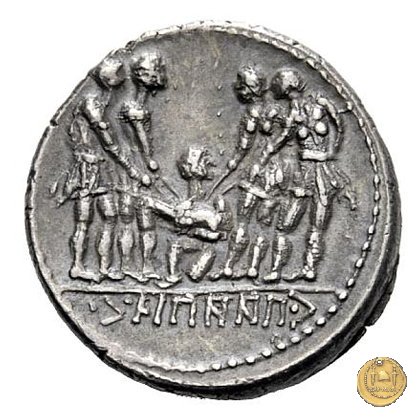 4 - Giuramento a quattro 90 BC (Campania?) 4 - Giuramento a quattro 90 BC (Campania?)