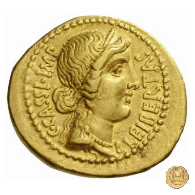 500/2 - aureo C. Cassius Longinus / L. Cornelius Lentulus Spinther 43-42 BC (Itinerante con Cassius) 500/2 - aureo C. Cassius Longinus / L. Cornelius Lentulus Spinther 43-42 BC (Itinerante con Cassius)