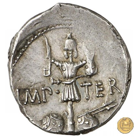 536/1 - denario M. Antonius 37 a.C. (Itinerante con M. Antonius)