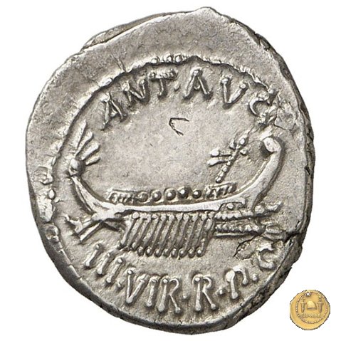 544/38 - denario LEG. XXII (legionis vigesimae secundae) 32-31 BC (Itinerante con M. Antonius) 544/38 - denario LEG. XXII (legionis vigesimae secundae) 32-31 BC (Itinerante con M. Antonius)
