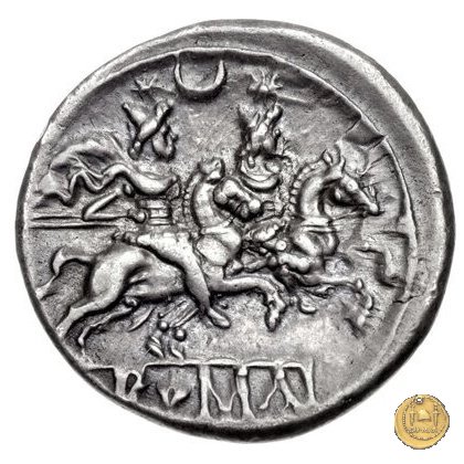 57/2 - crescente (crescent) 207 a.C. (Roma)