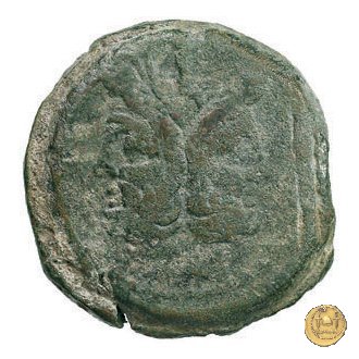 57/3 - asse 207 a.C. (Roma)