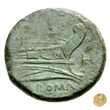 85/2 - asse 211-210 a.C. (Italia Sud Est)