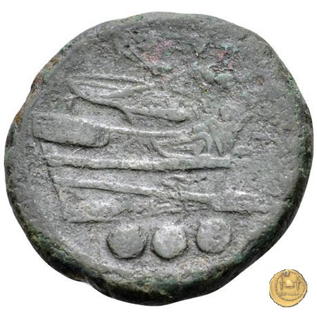 97/13d - quadrante (Mercurio) 211-208 a.C. (Luceria)