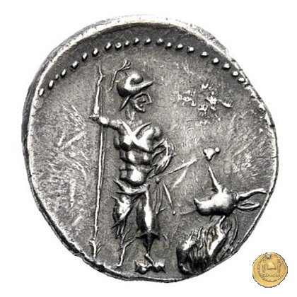 9b - Guerriero e toro 89 BC (Bovianum ?) 9b - Guerriero e toro 89 BC (Bovianum ?)