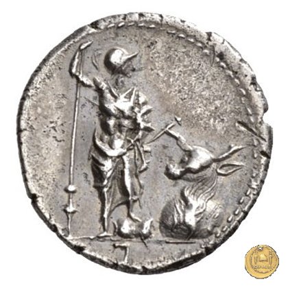 9b - Guerriero e toro 89 BC (Bovianum ?) 9b - Guerriero e toro 89 BC (Bovianum ?)